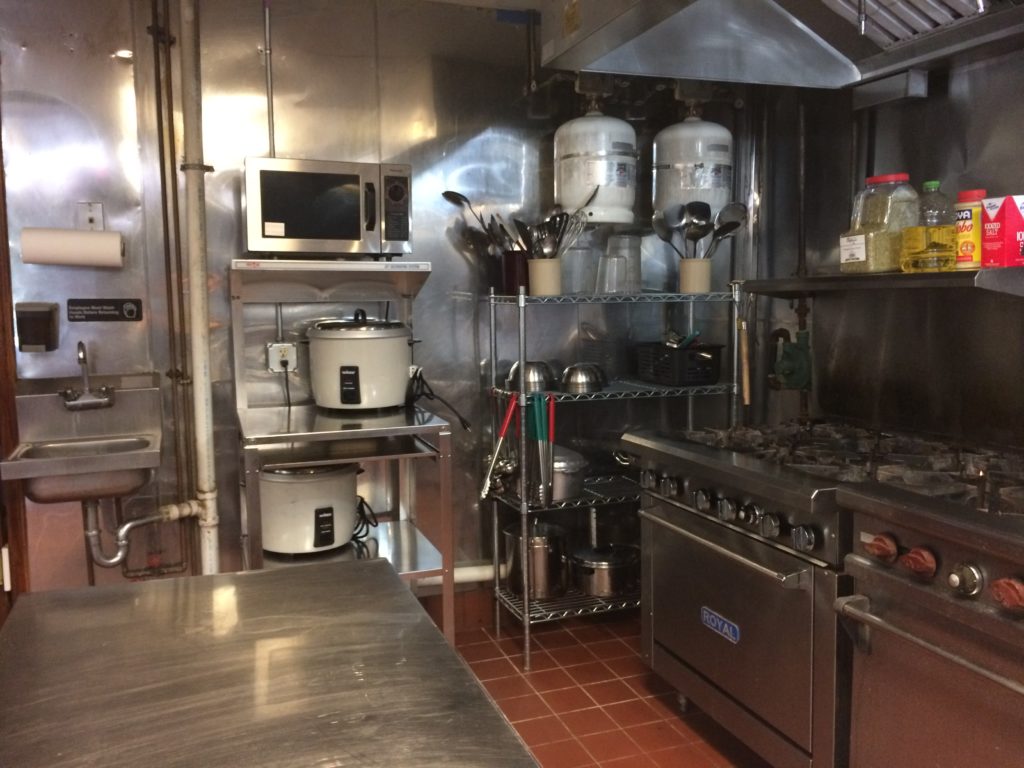 All settled in at our new kitchen